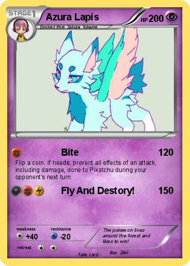 Pokemon Azura Lapis