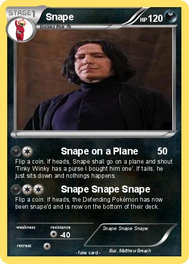Pokemon Snape