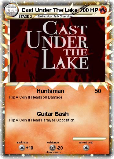 Pokemon Cast Under The Lake