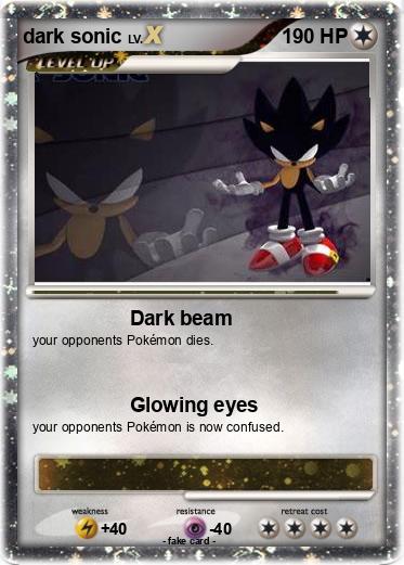 Pokemon dark sonic