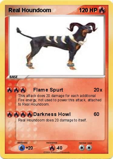 Pokemon Real Houndoom
