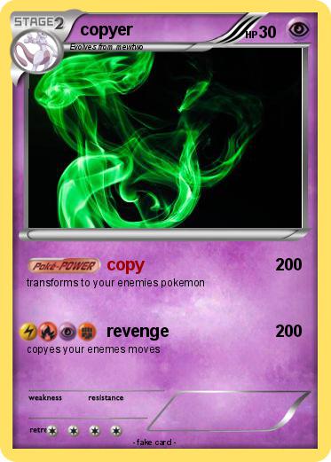 Pokemon copyer