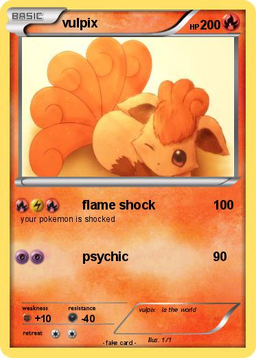 Pokemon vulpix