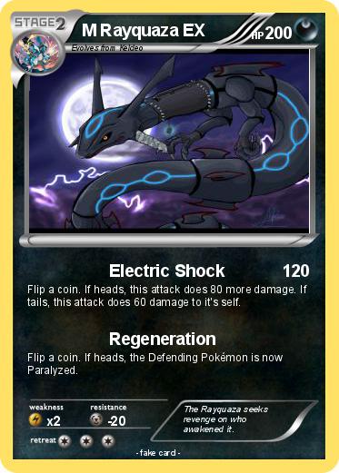 Pokemon M Rayquaza EX