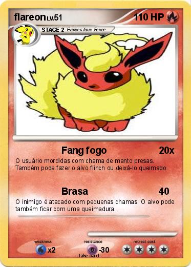 Pokemon flareon