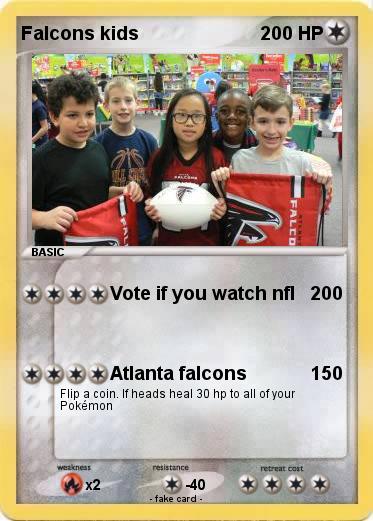 Pokemon Falcons kids