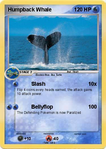 Pokemon Humpback Whale