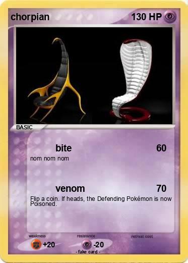 Pokemon chorpian