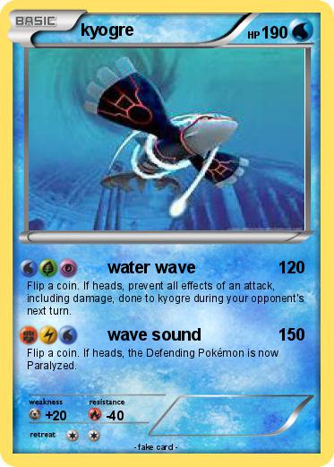 Pokemon kyogre