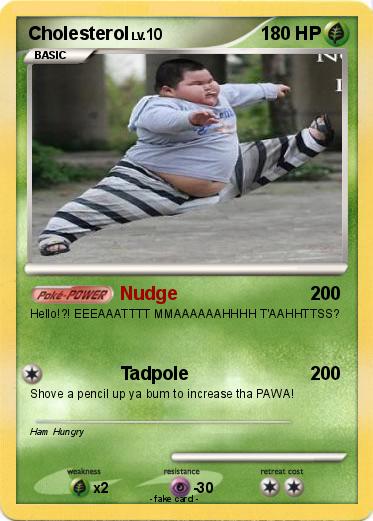 Pokemon Cholesterol