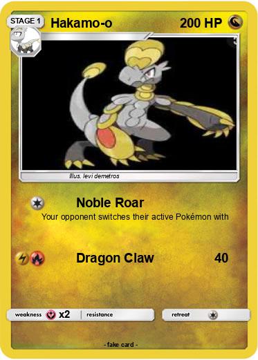 Pokemon Hakamo-o