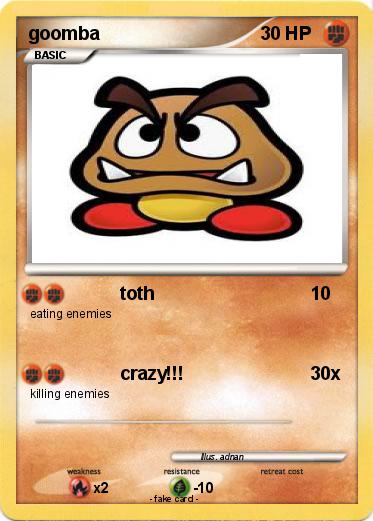 Pokemon goomba