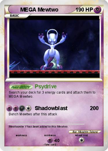 Pokemon MEGA Mewtwo