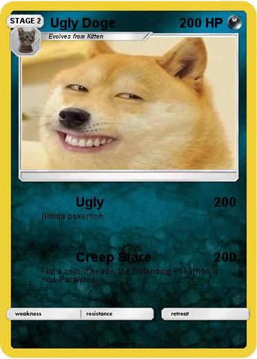 Pokemon Ugly Doge