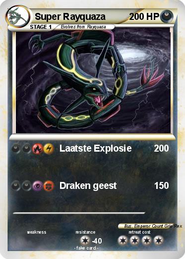 Pokemon Super Rayquaza