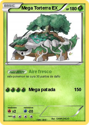 Pokemon Mega Torterra EX