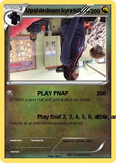 Pokemon Upsidedown kynnidi