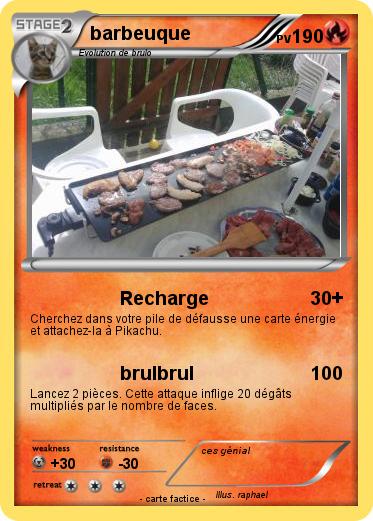 Pokemon barbeuque