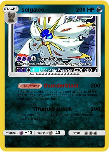 Pokemon solgaleo