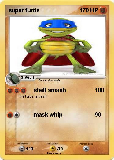 Pokemon super turtle
