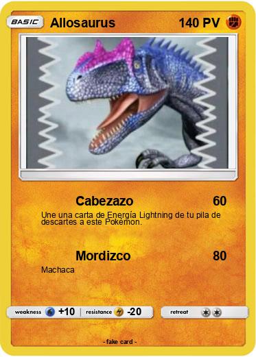 Pokemon Allosaurus