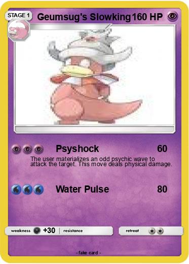 Pokemon Geumsug's Slowking