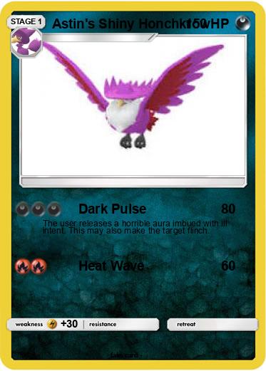 Pokemon Astin's Shiny Honchkrow