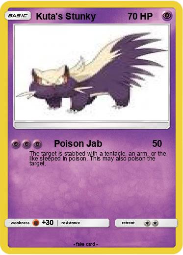 Pokemon Kuta's Stunky