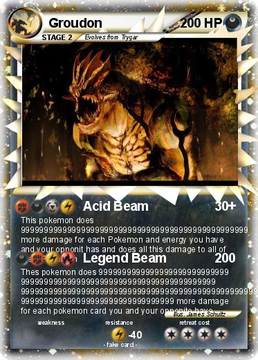 Pokemon Groudon