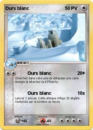 Pokemon Ours blanc
