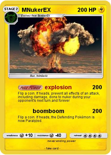 Pokemon MNukerEX