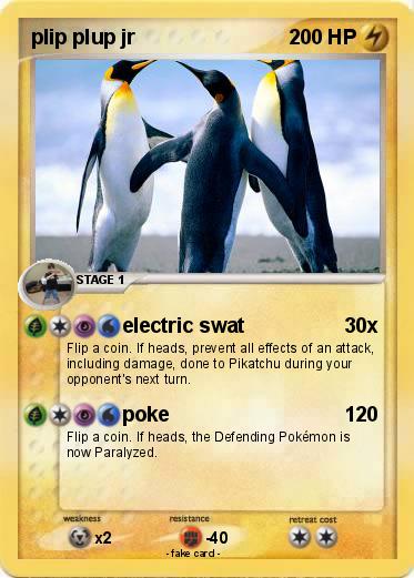 Pokemon plip plup jr