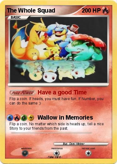 Pokemon The Whole Squad