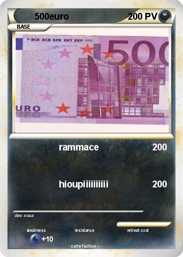 Pokemon 500euro
