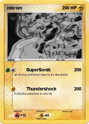 Pokemon zekrom