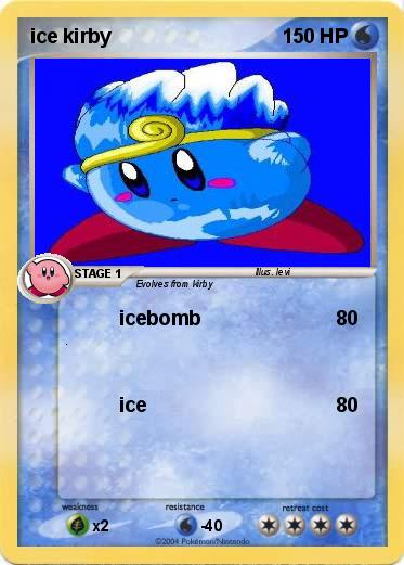 Pokemon ice kirby