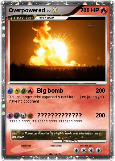 Pokemon Overpowered