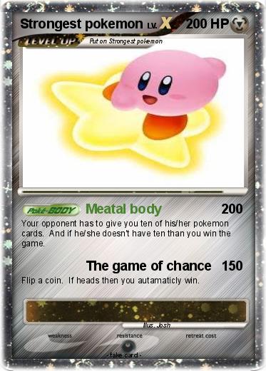 Pokemon Strongest pokemon