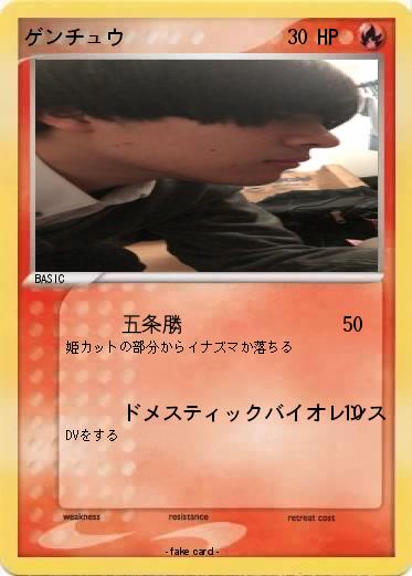 Pokemon ゲンチュウ
