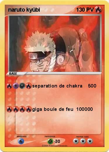 Pokemon naruto kyûbi 