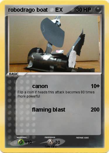 Pokemon robodrago boat     EX