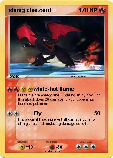Pokemon shinig charzaird