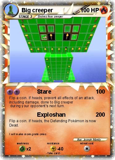 Pokemon Big creeper