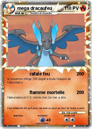 Pokemon mega dracaufeu