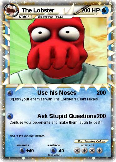 Pokemon The Lobster