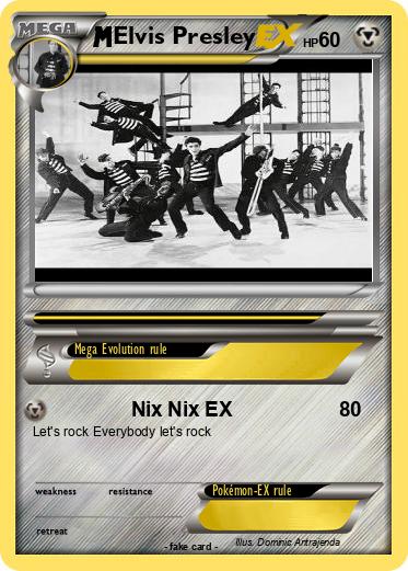 Pokemon Elvis Presley