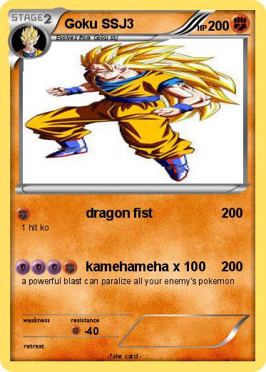 Pokemon Goku SSJ3