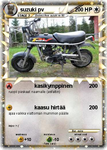 Pokemon suzuki pv
