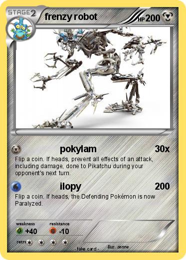 Pokemon frenzy robot
