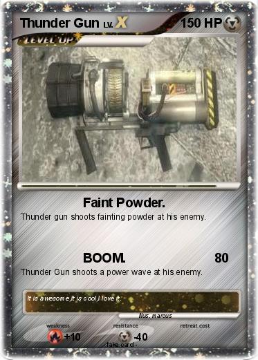Pokemon Thunder Gun